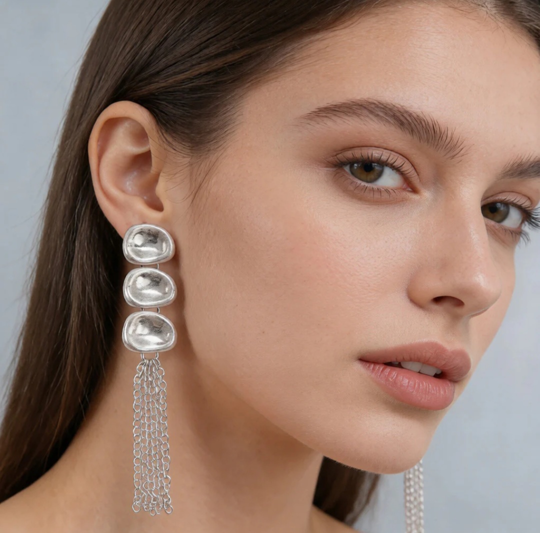 Pendientes Vigila - Plateados