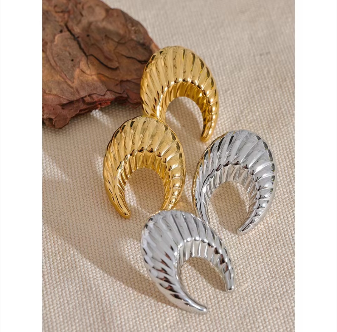 Pendientes Razer - Dorados