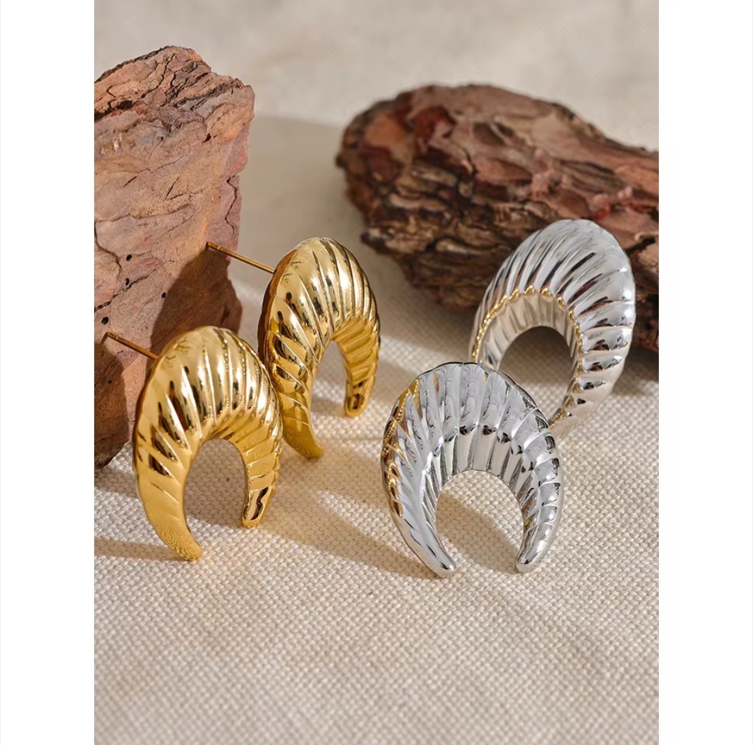 Pendientes Razer - Dorados