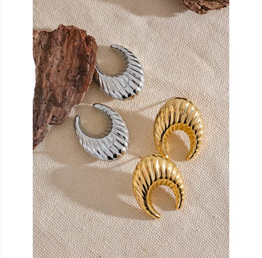 Pendientes Razer - Dorados