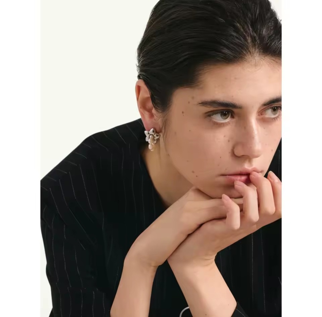 Pendientes Marlen - Plateados