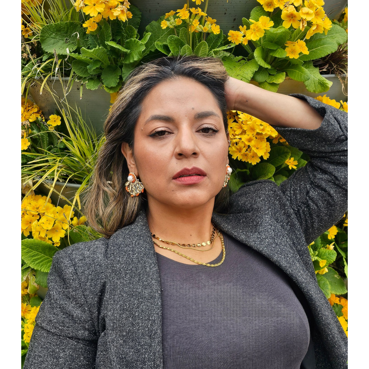 Pendientes Abanico