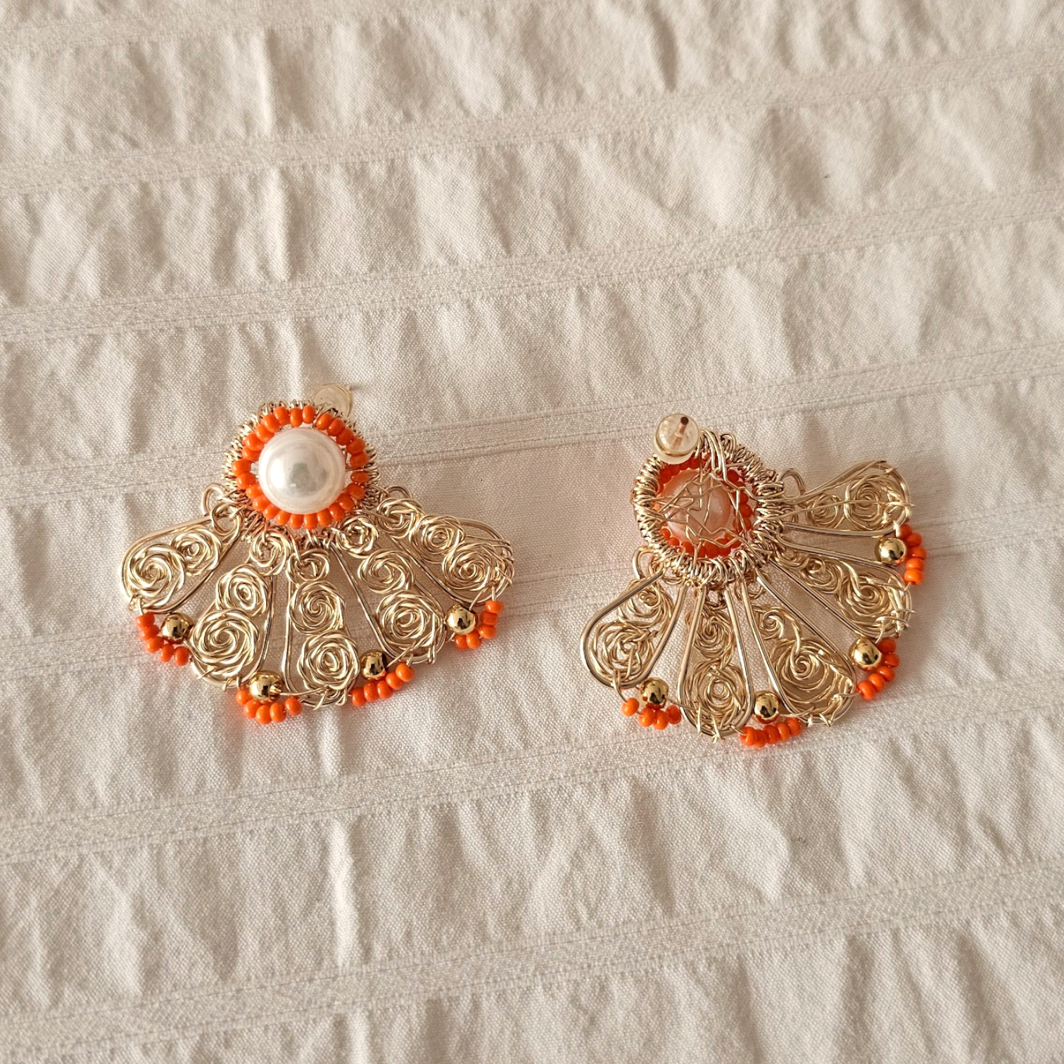 Pendientes Abanico
