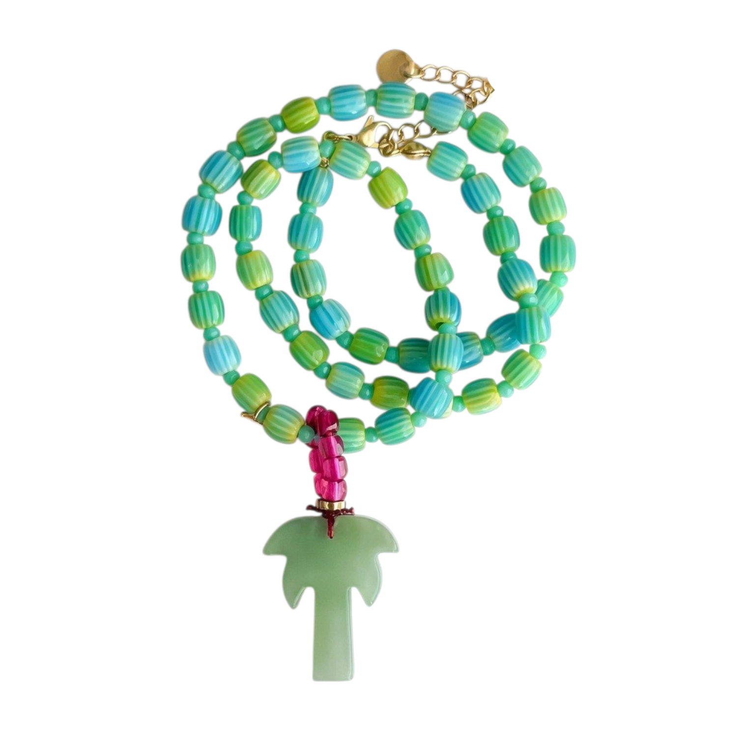 Collar Palmera - Verde