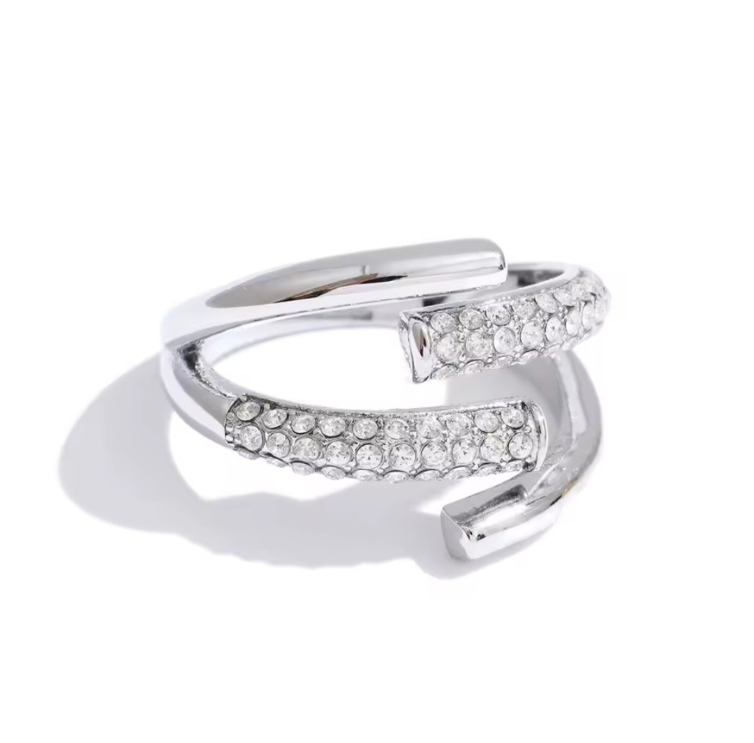 Anillo Colombo - Plateado