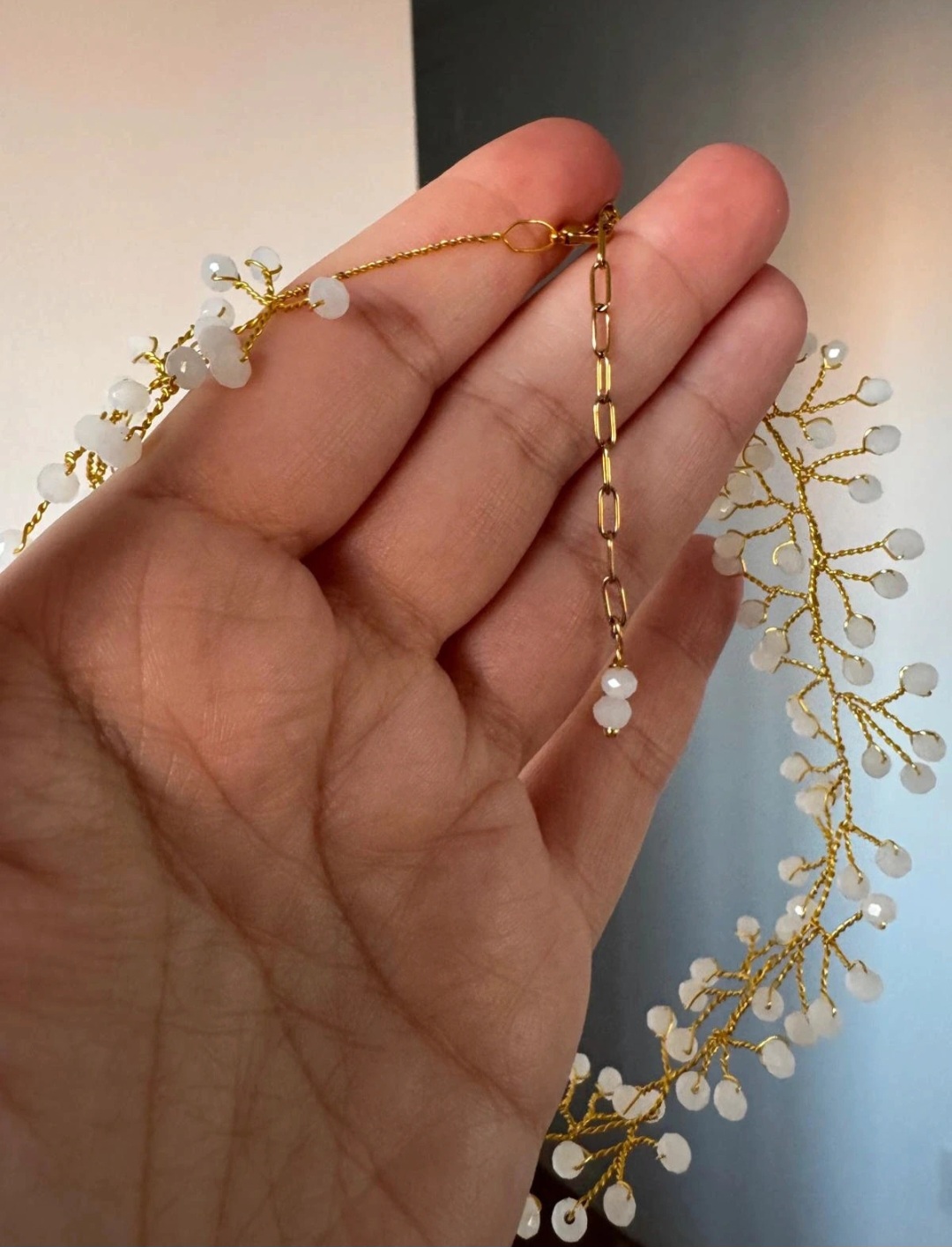 Choker Blanca
