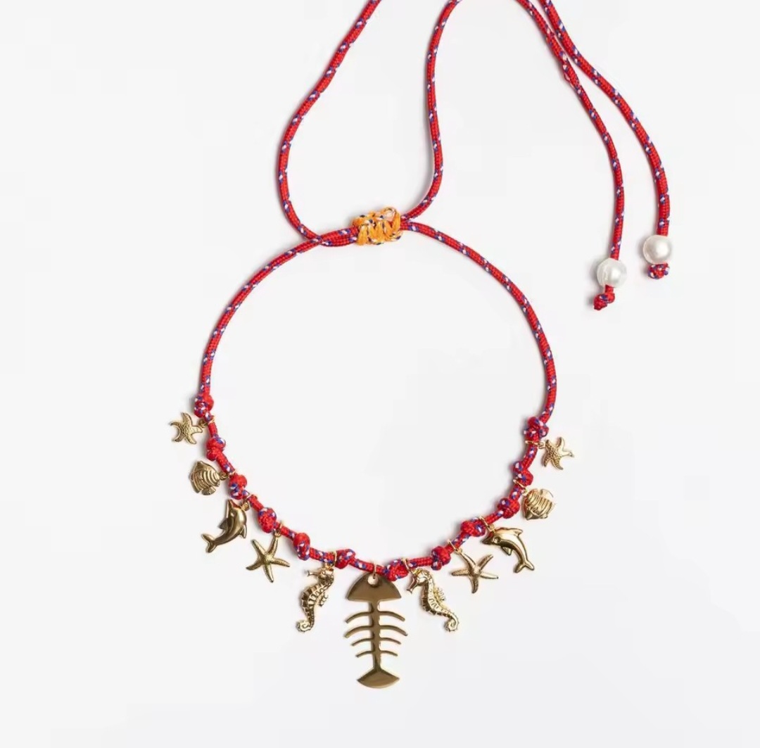 Collar Raspa - Rosa