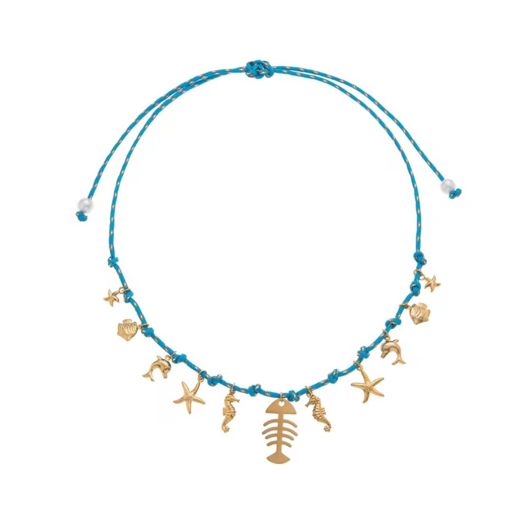 Collar Raspa - Azul