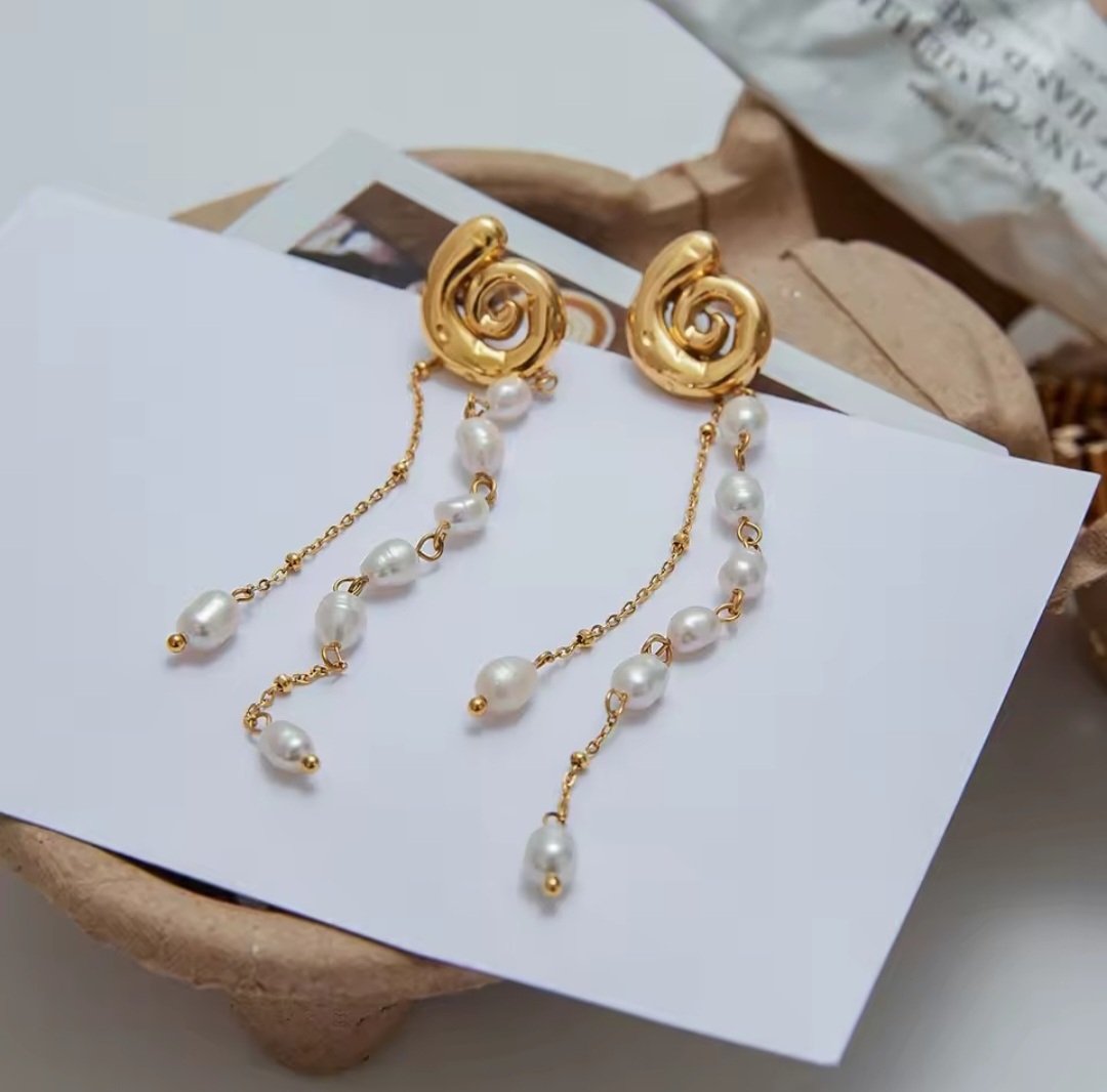 Pendientes Caracola