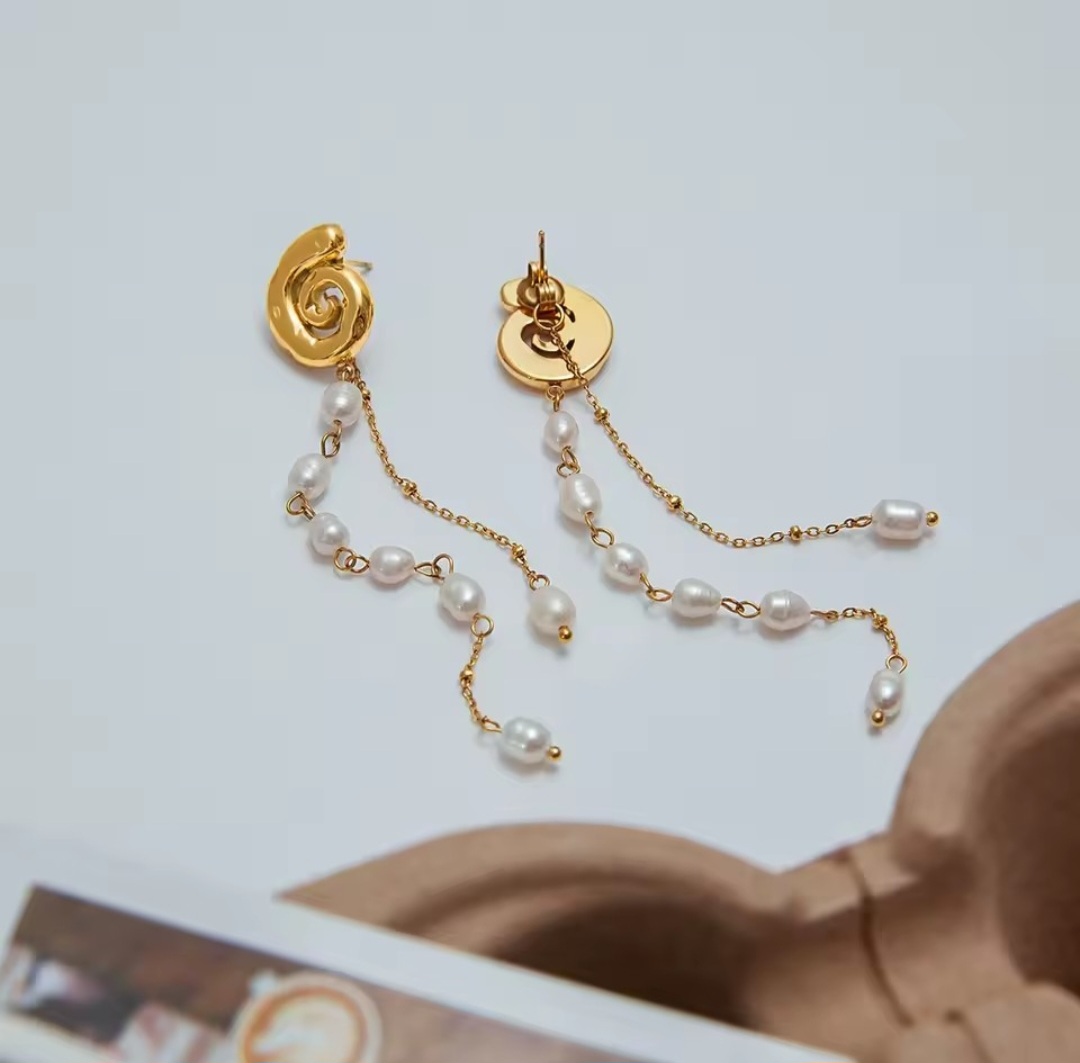 Pendientes Caracola
