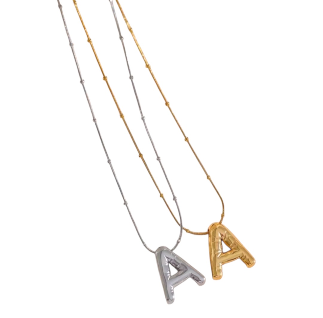 Collar Name - Plateado