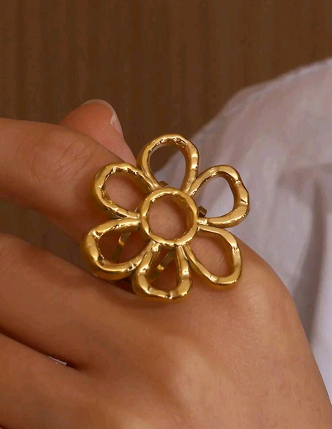 Anillo Margaret - Dorado