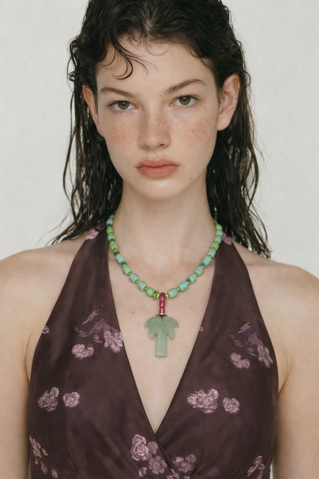 Collar Palmera - Verde