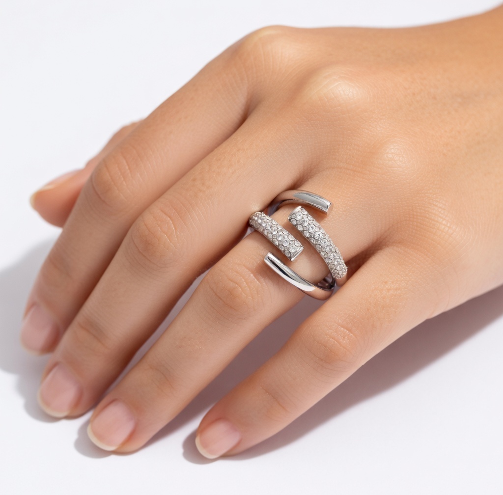 Anillo Colombo - Plateado