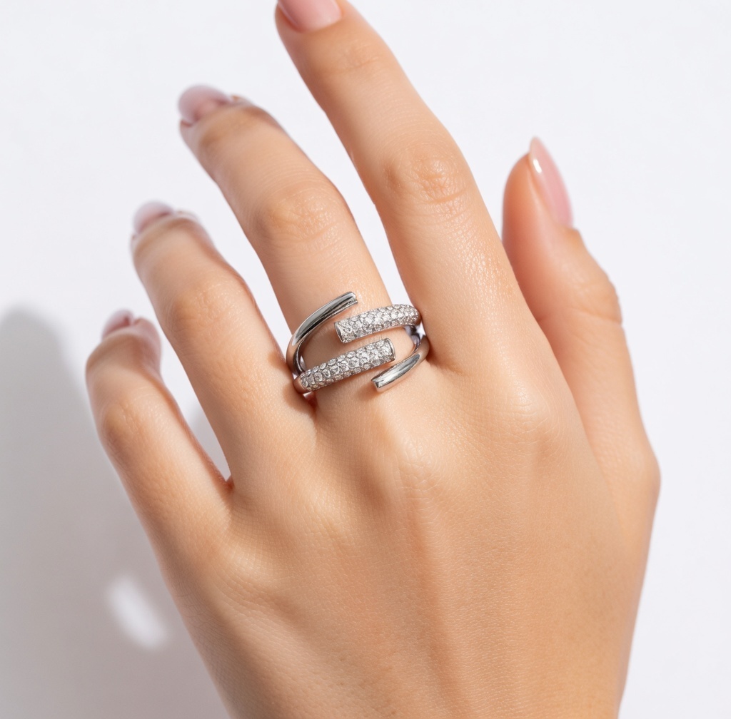 Anillo Colombo - Plateado