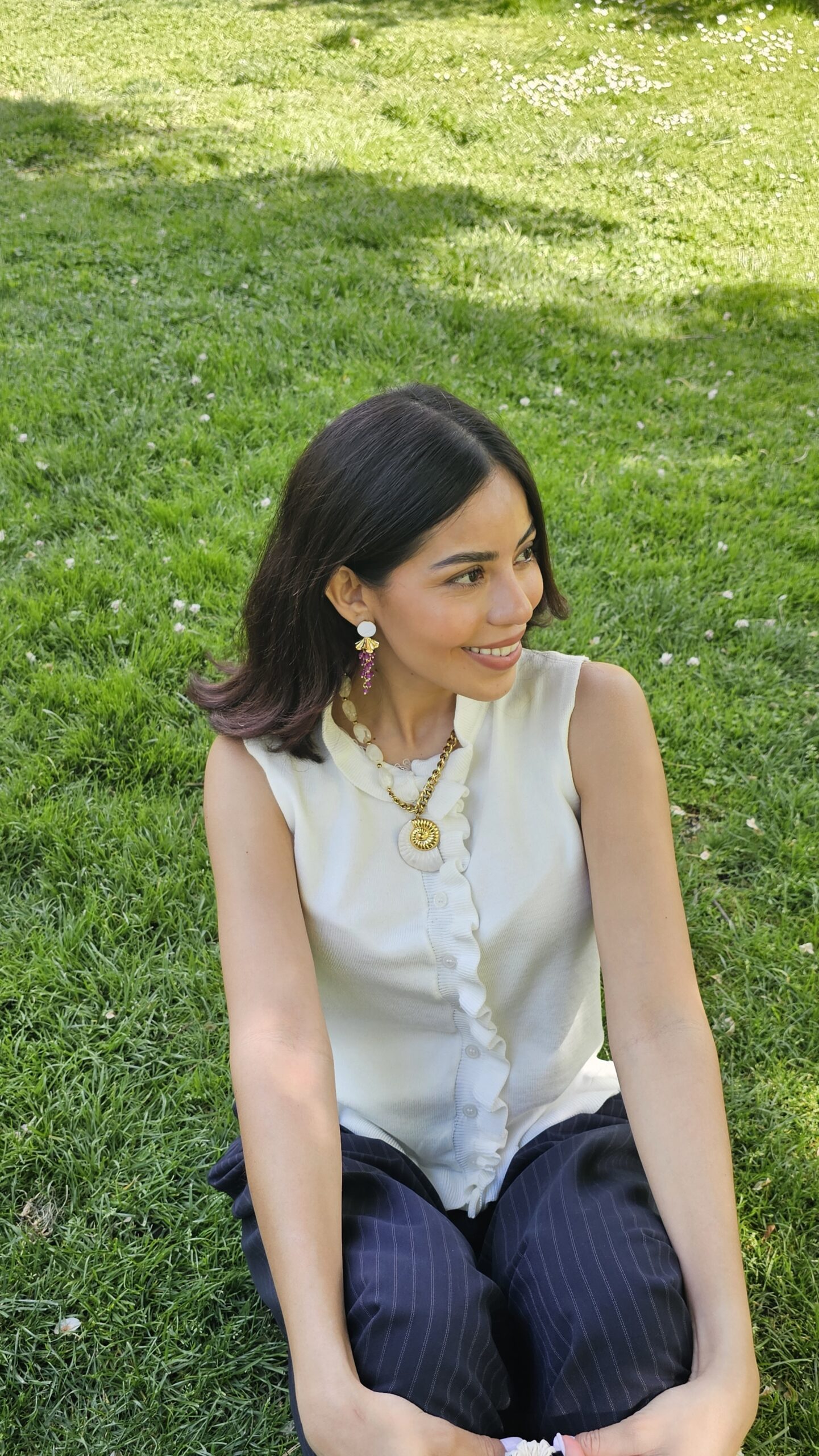 Collar Caracola - Blanco