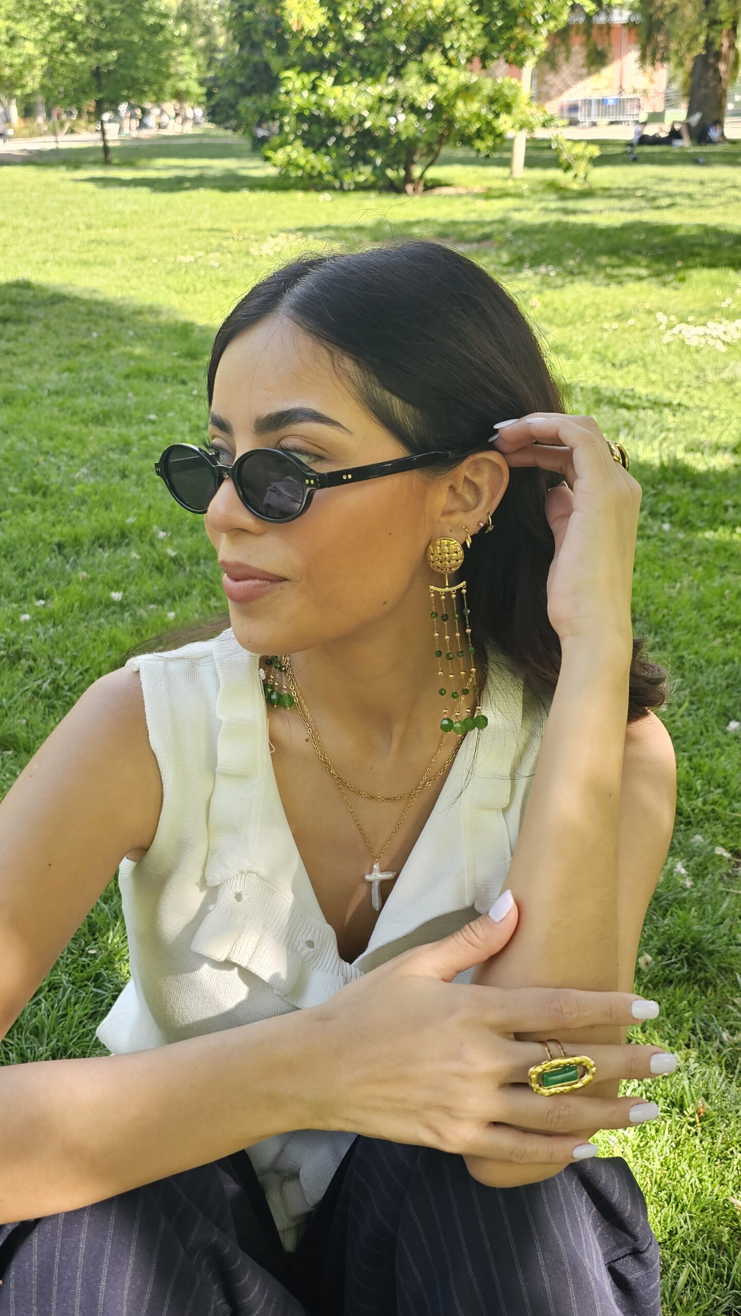 Pendientes Monalisa - Verdes