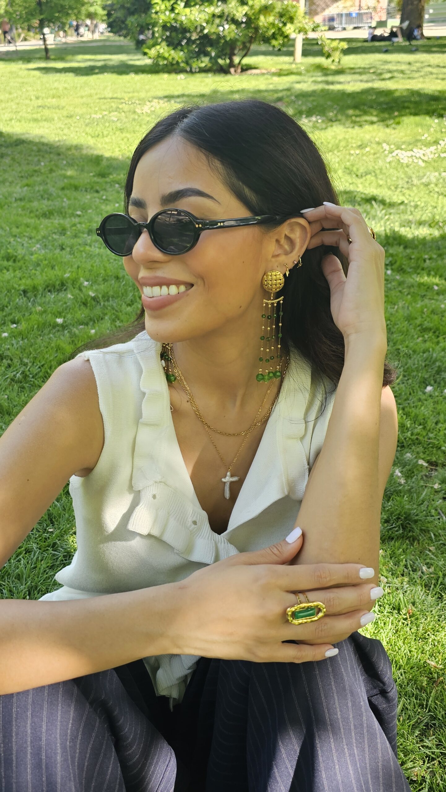 Pendientes Monalisa - Verdes