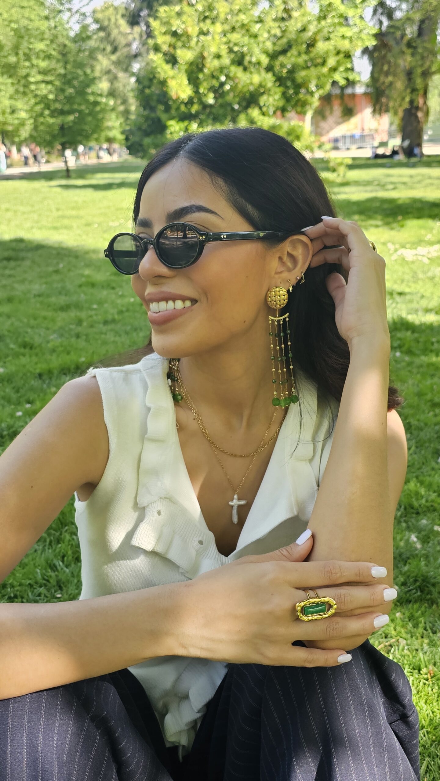 Pendientes Monalisa - Verdes