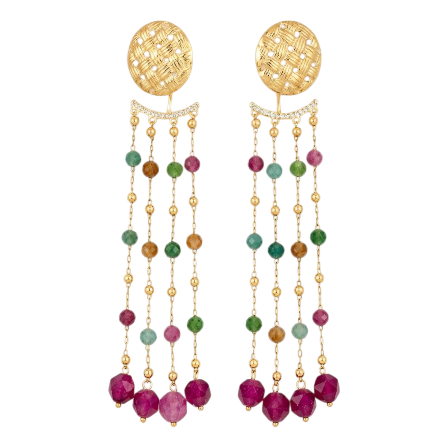 Pendientes Monalisa - Multicolor