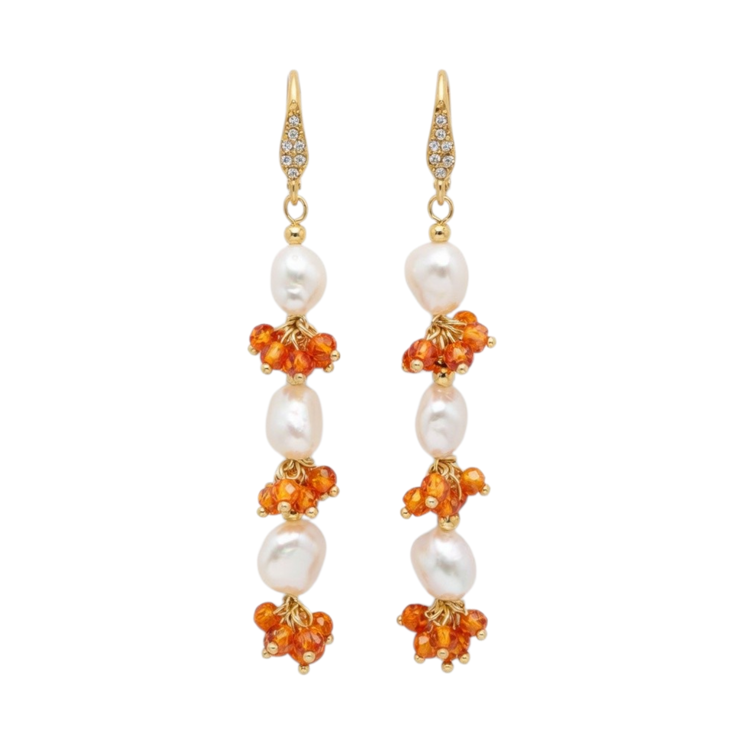 Pendientes Nazarena - Naranjas