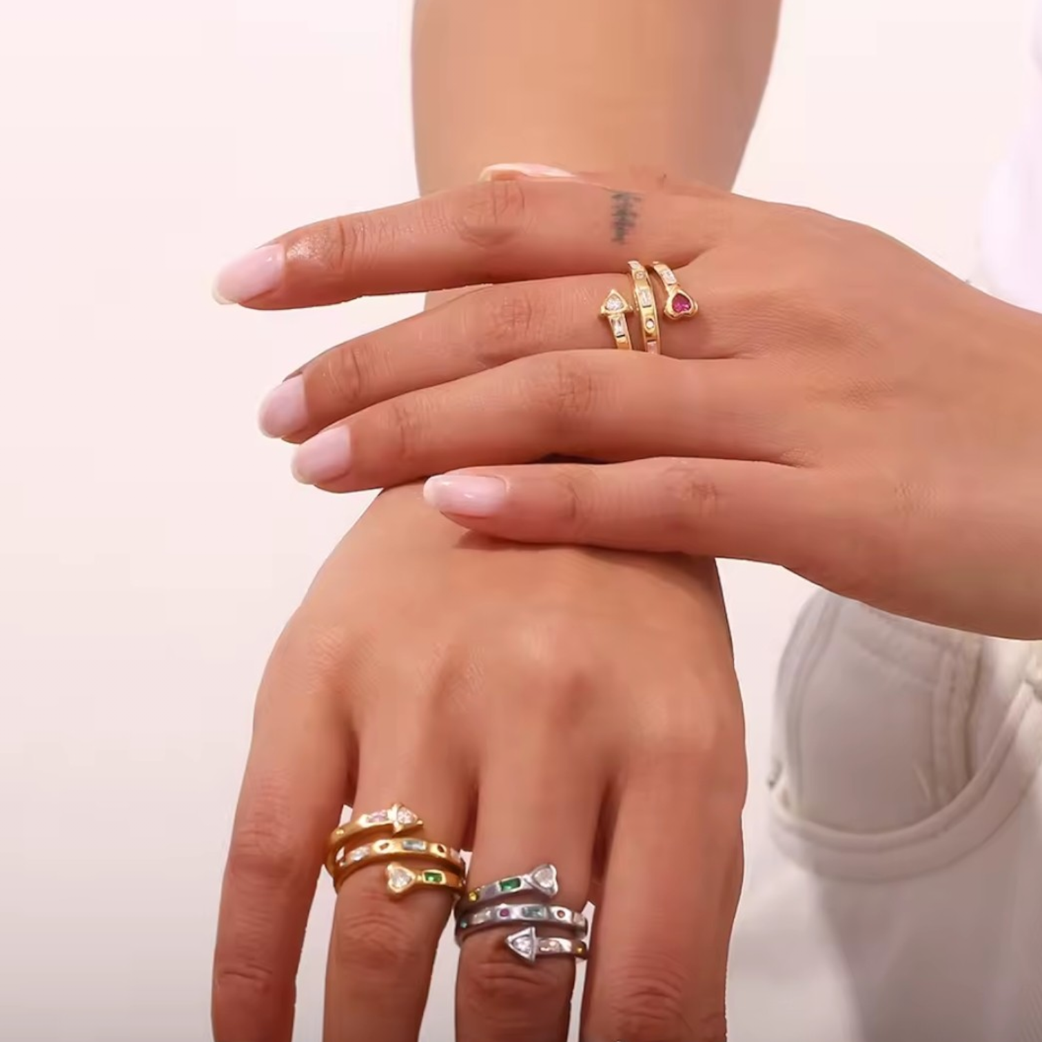 Anillo Griselda - Dorado