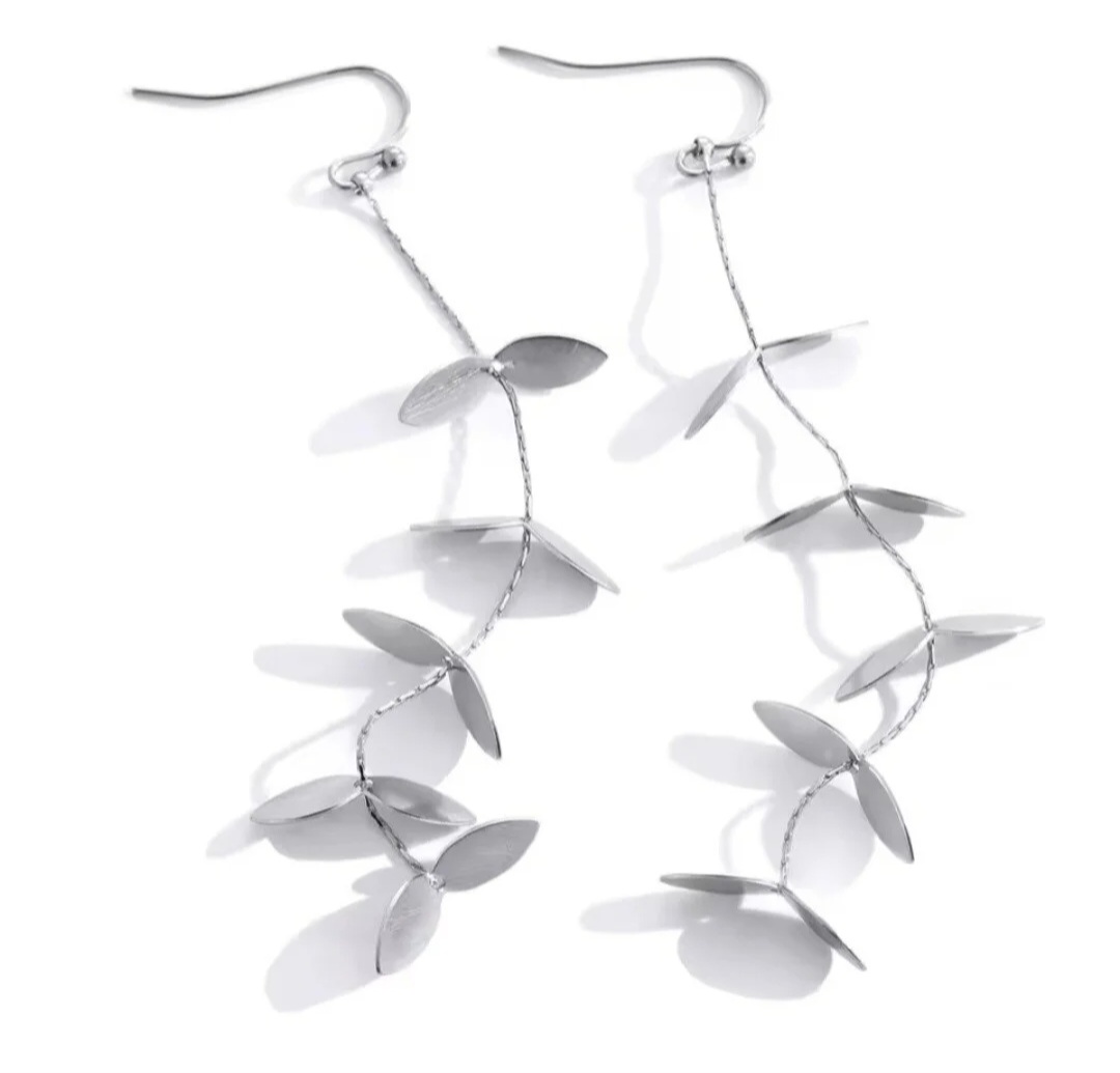 Pendientes Ramira - Plateados