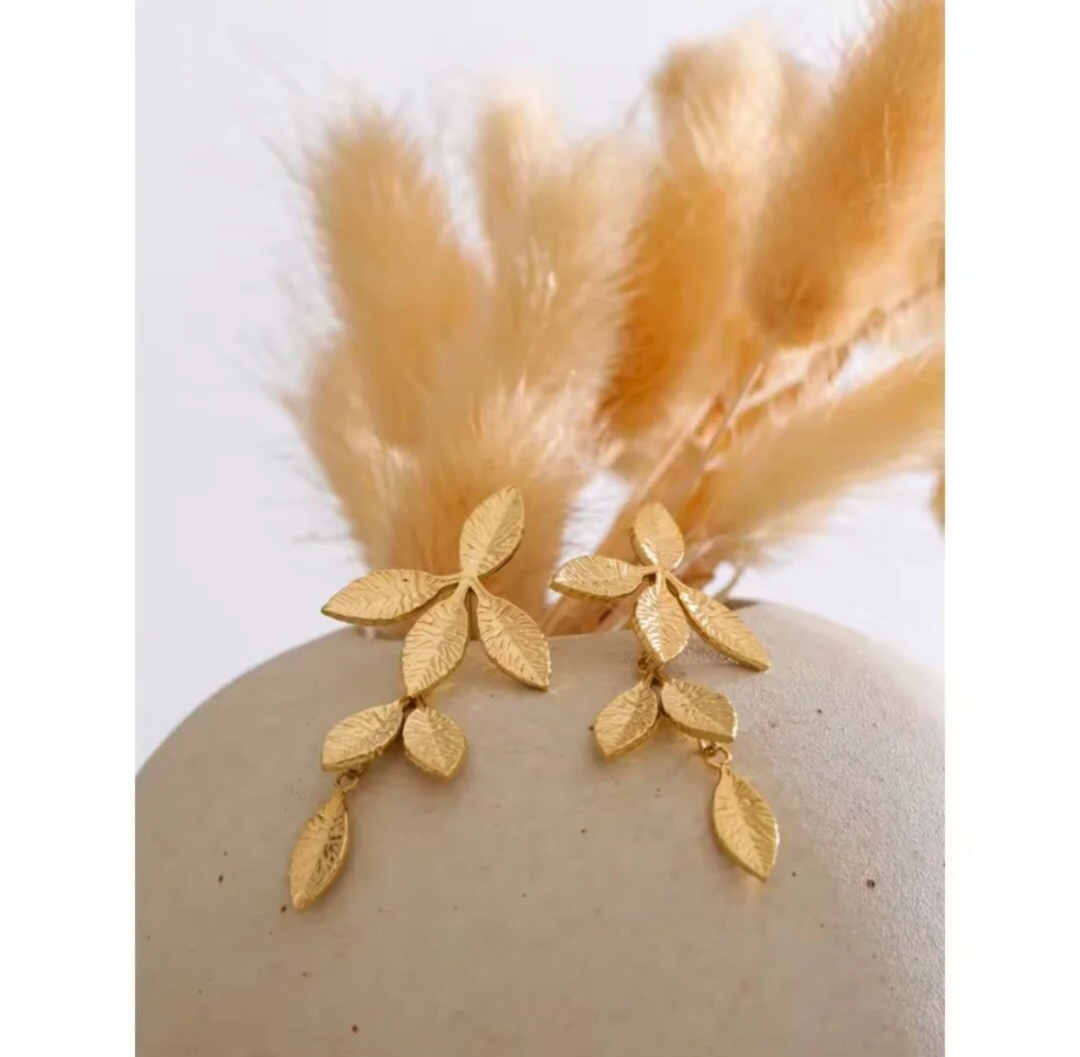 Pendientes Rama - Dorados