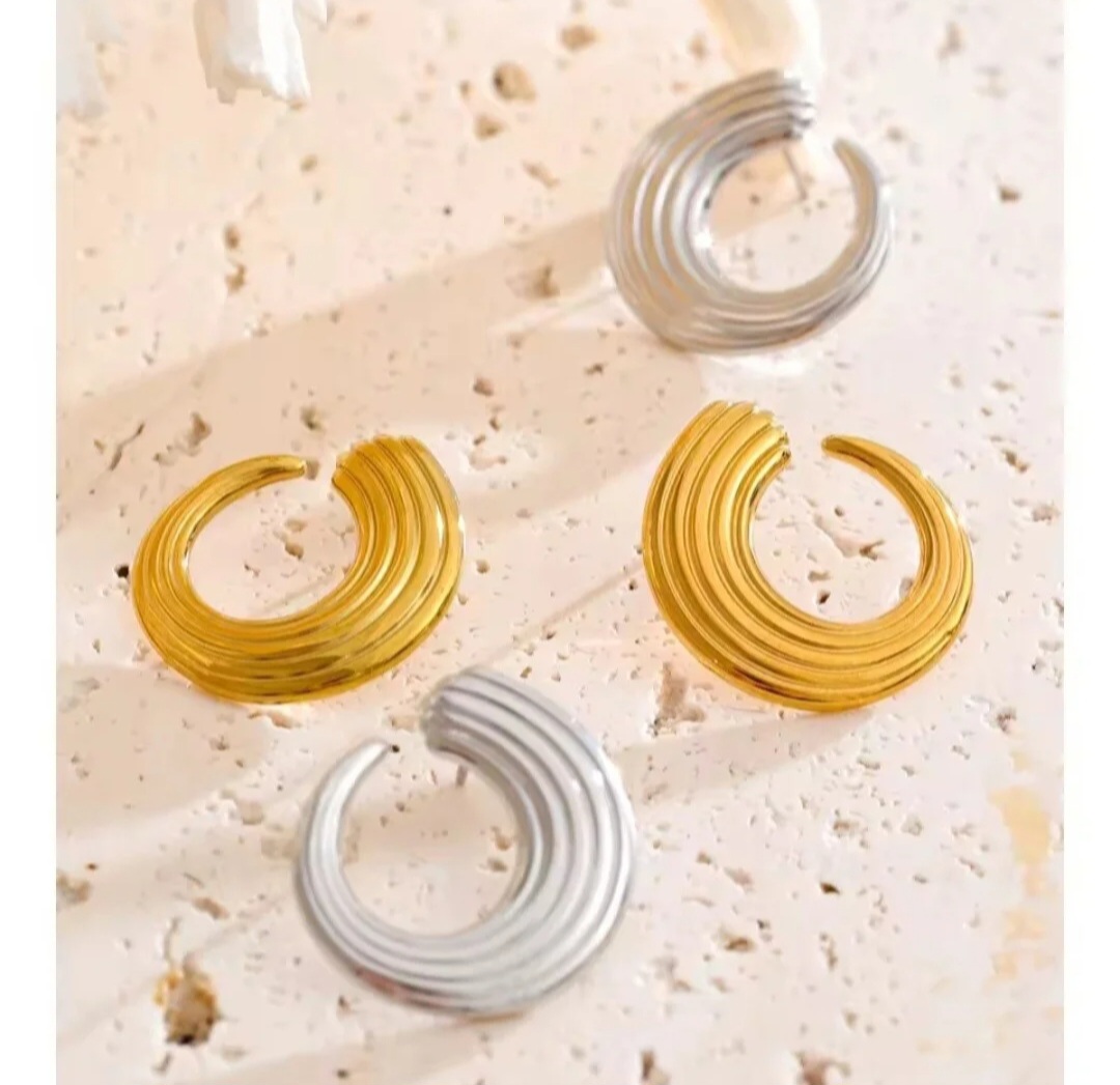 Pendientes Circuito - Dorados