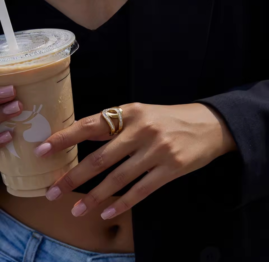 Anillo Instinto - Dorado