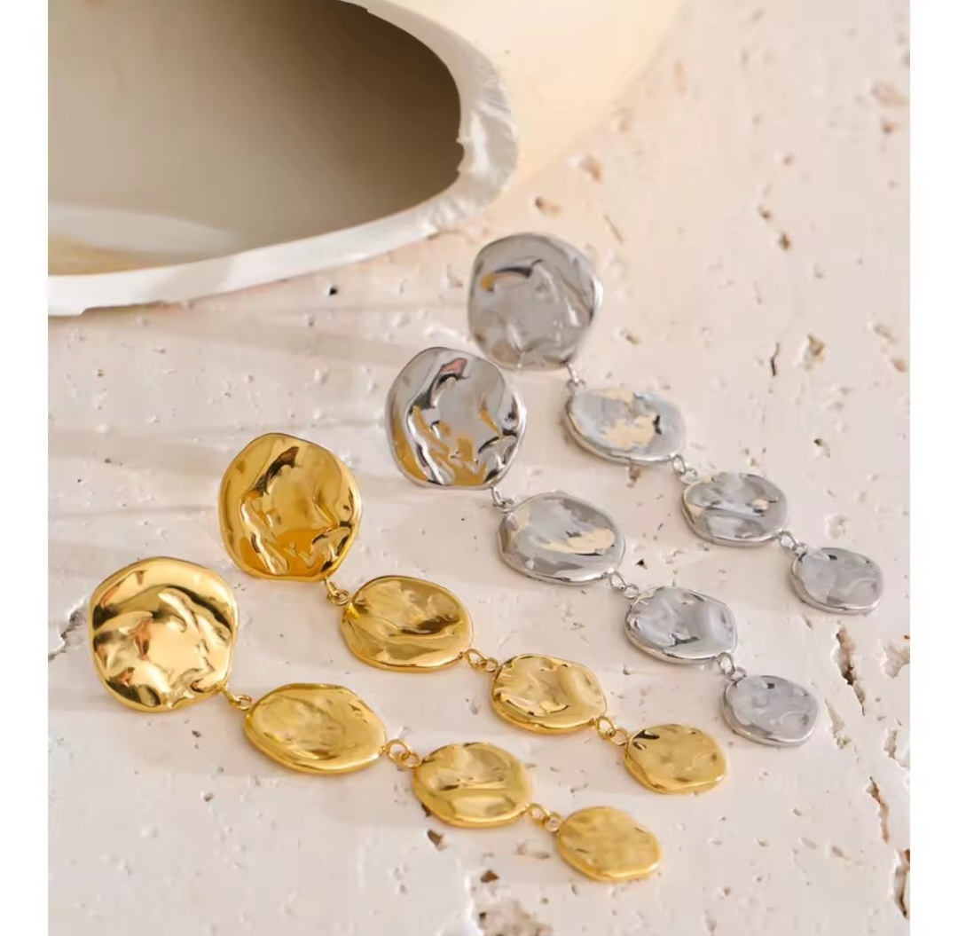 Pendientes Tachuelas - Dorados