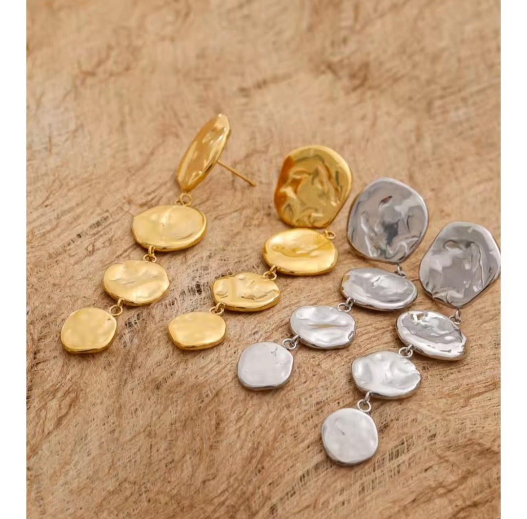 Pendientes Tachuelas - Plateados