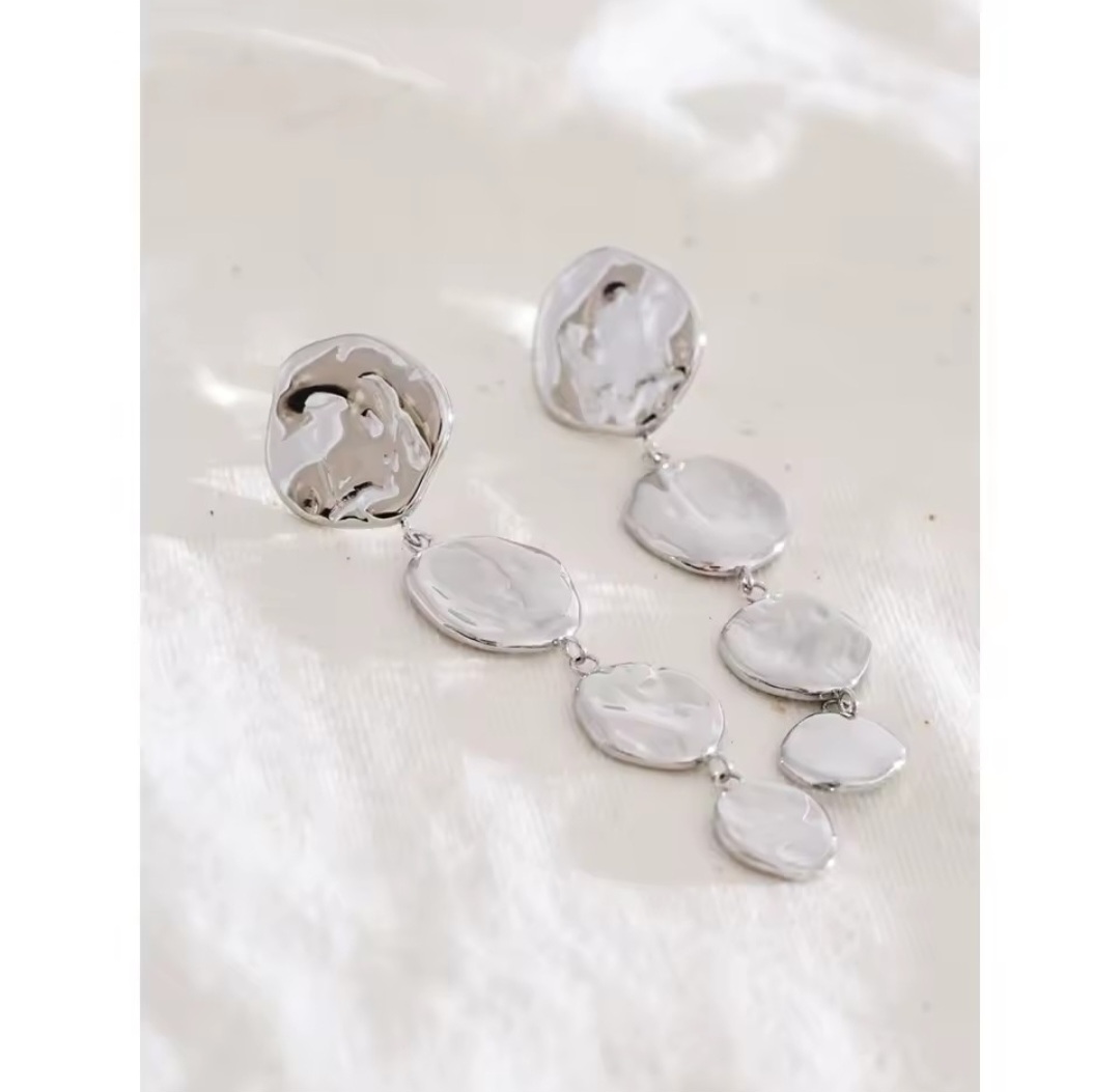 Pendientes Tachuelas - Plateados