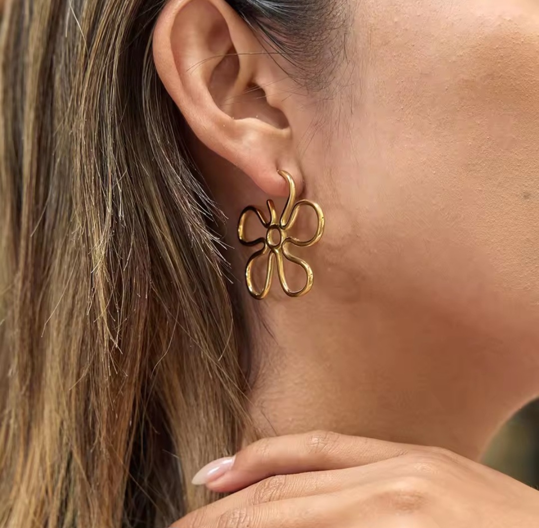 Pendientes Flor
