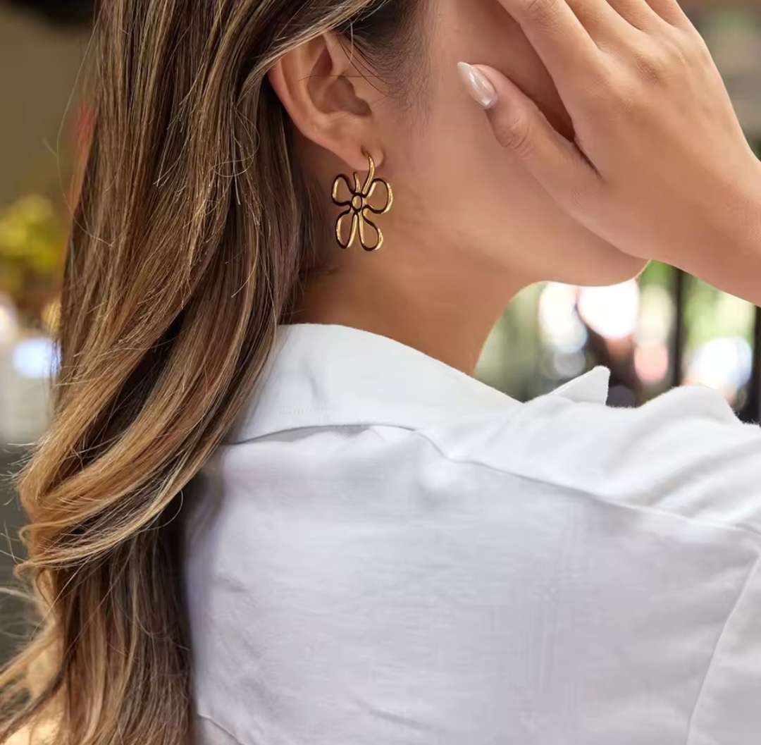 Pendientes Flor