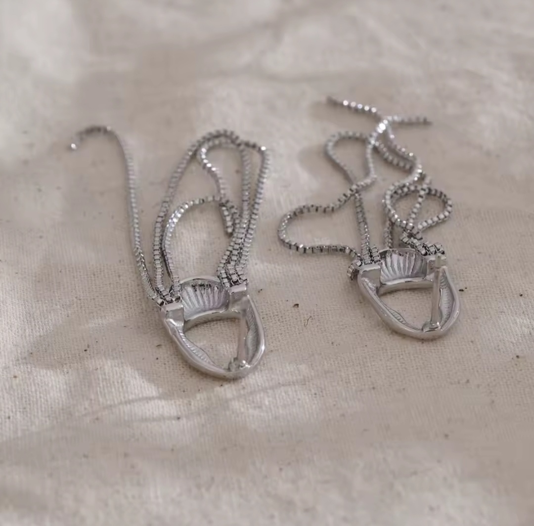 Pendientes Brisa - Plateados