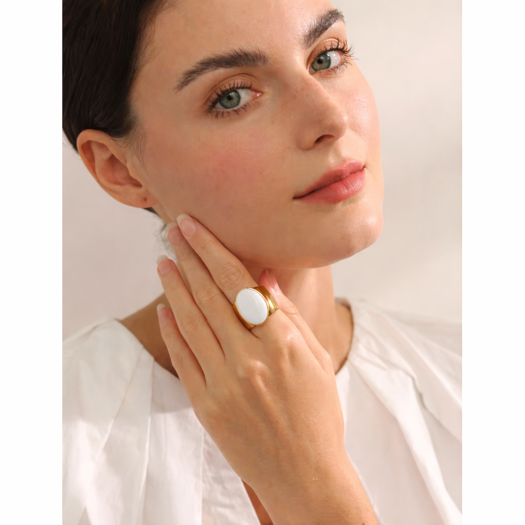 Anillo Alejandra - Blanco