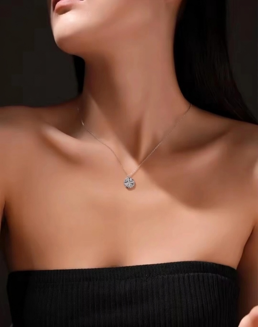 Collar Coslada Plateado - Plata de Ley S925