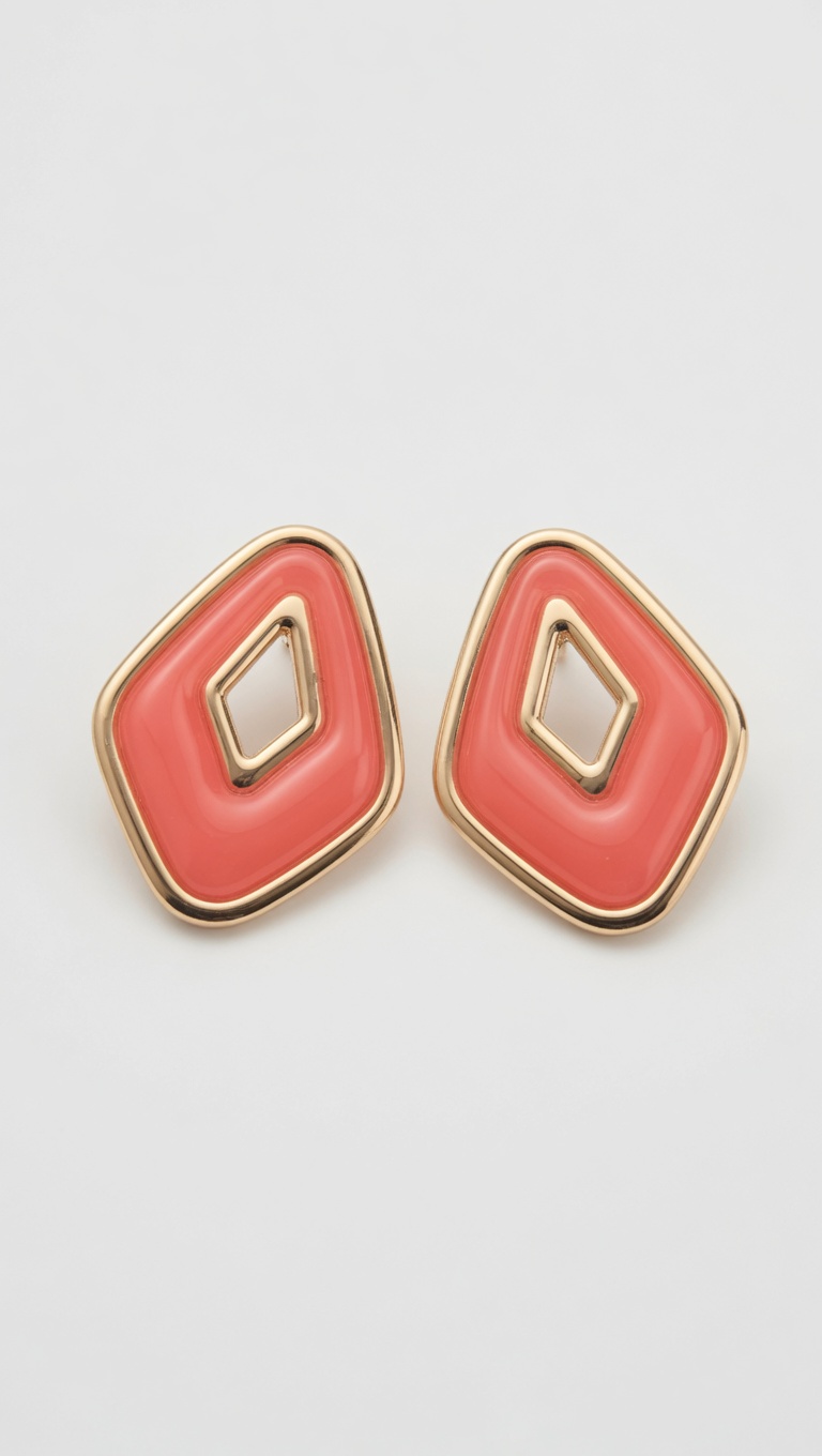 Pendientes Summer - Coral