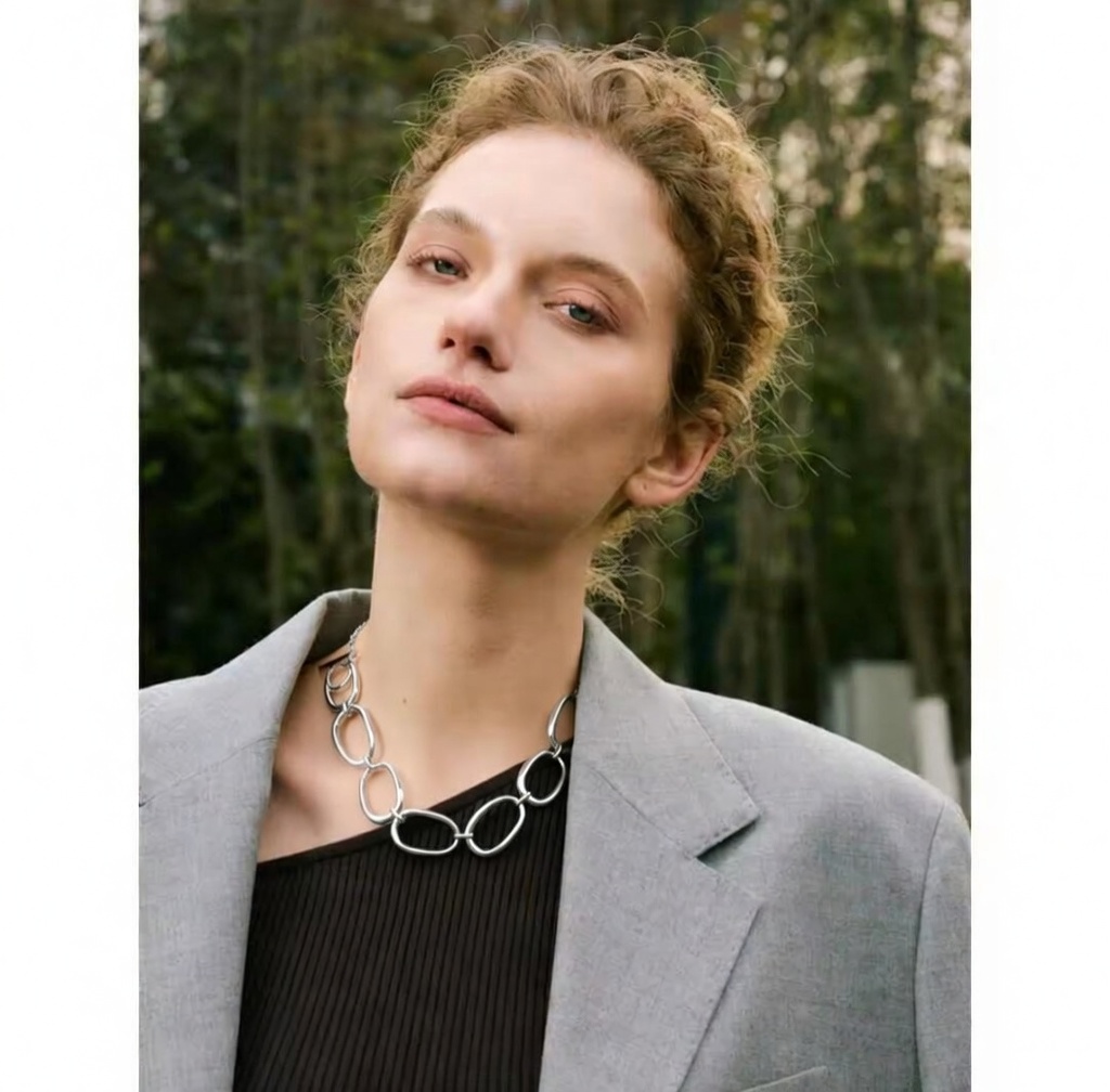 Collar Croacia - Plateado