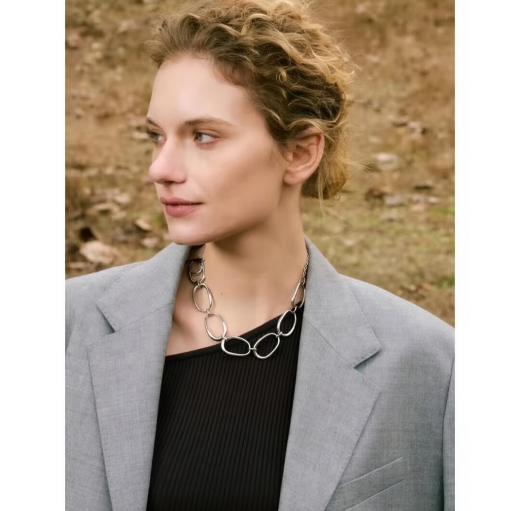 Collar Croacia - Plateado