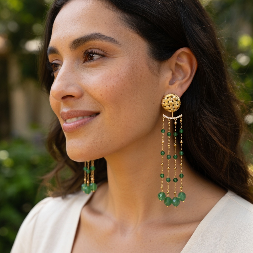 Pendientes Monalisa - Verdes