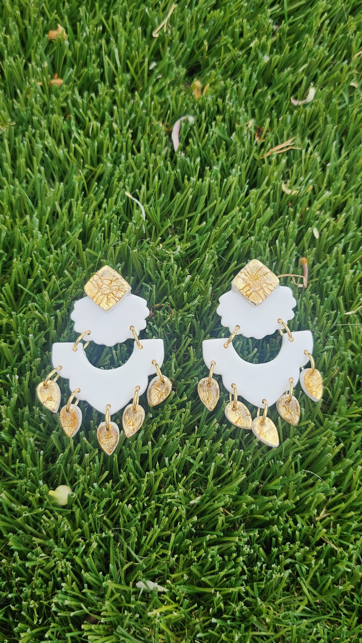 Pendientes Blanca