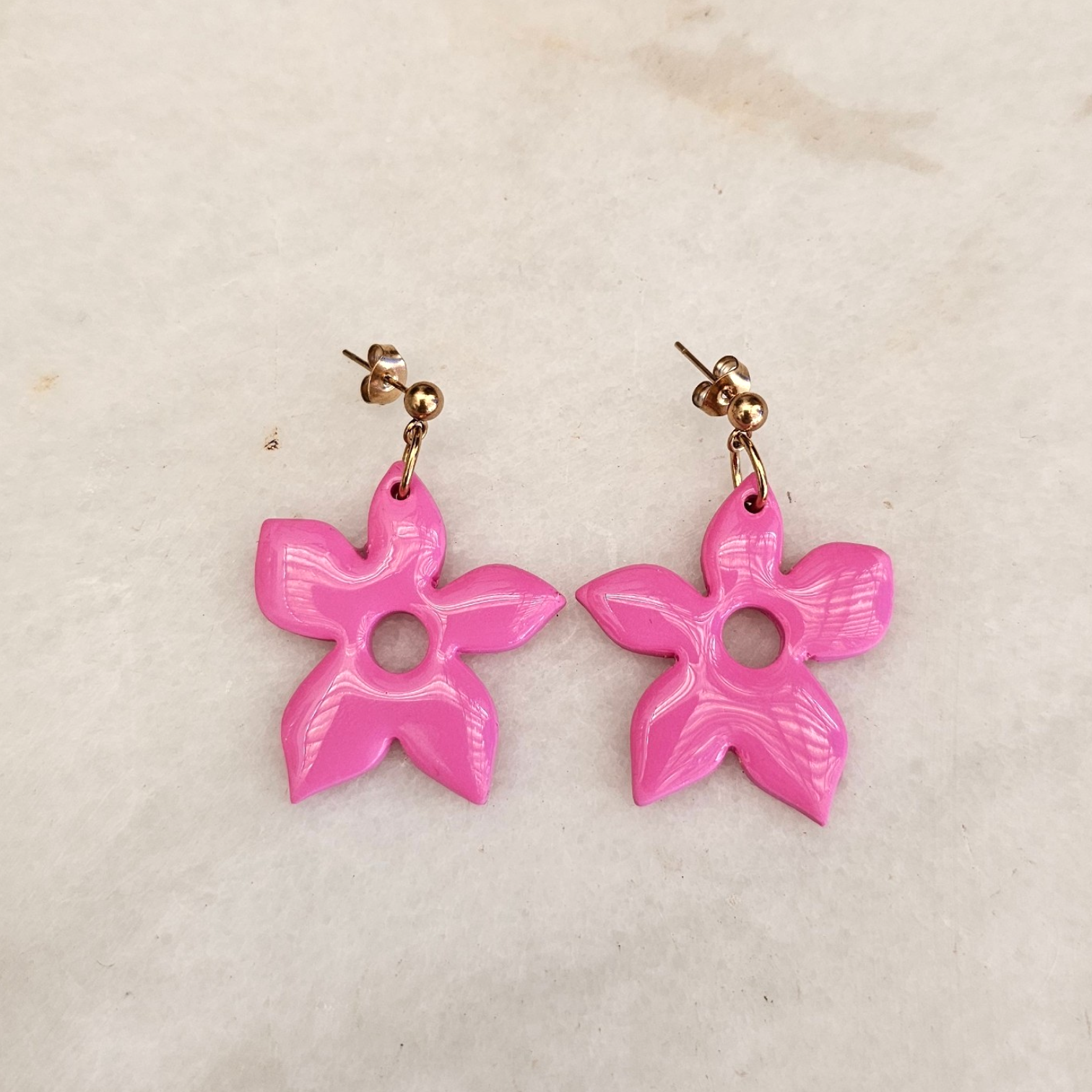 Pendientes Minerva - Rosas