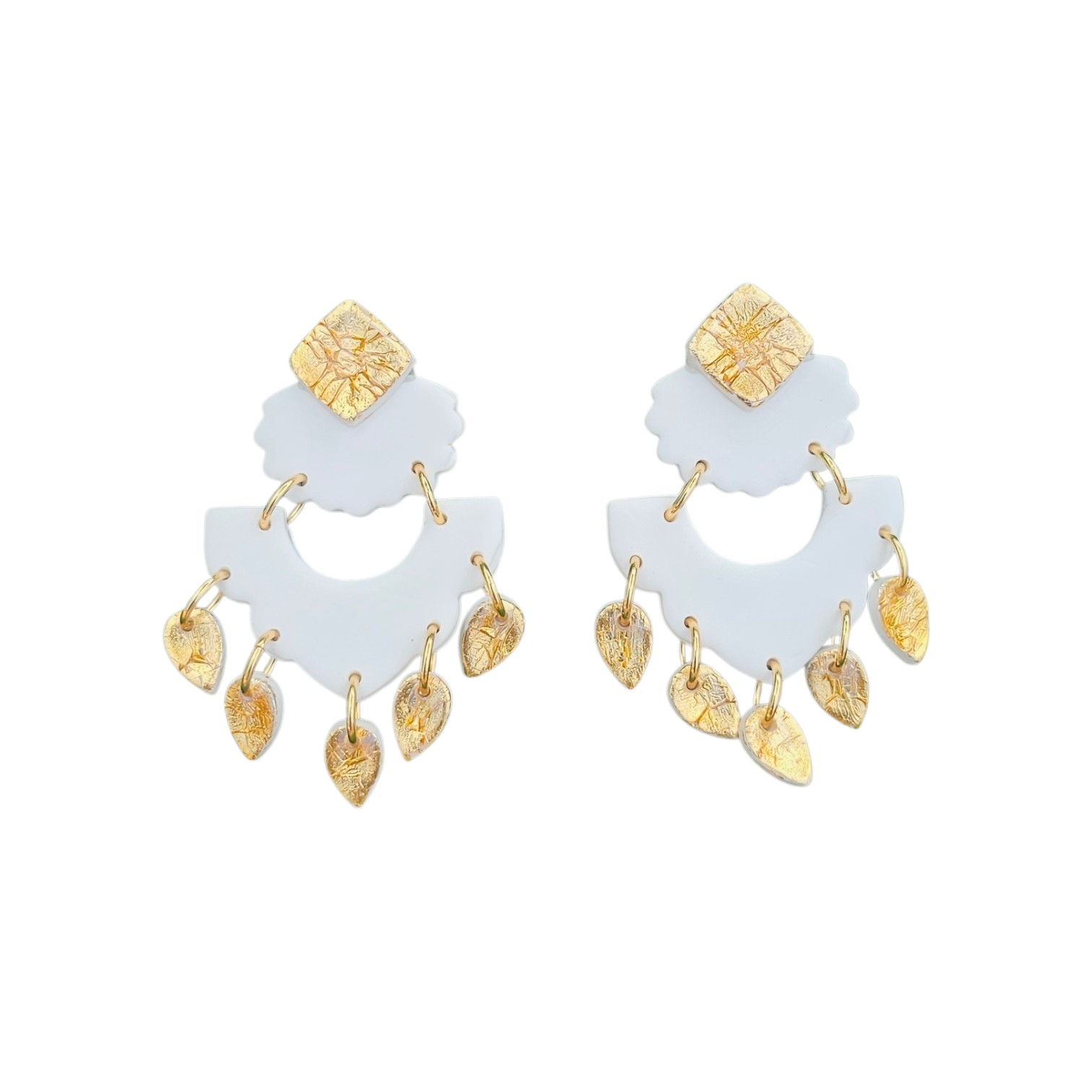 Pendientes Blanca