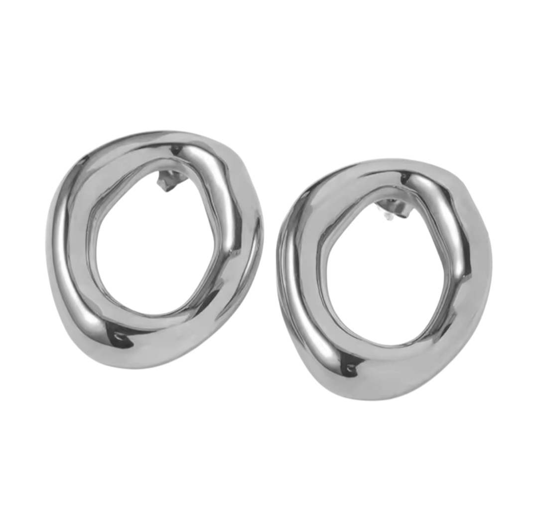 Pendientes Alemany - Plateados