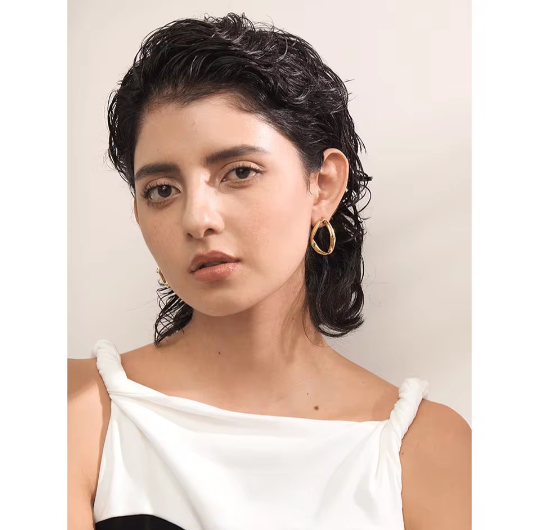 Pendientes Bronce - Dorados