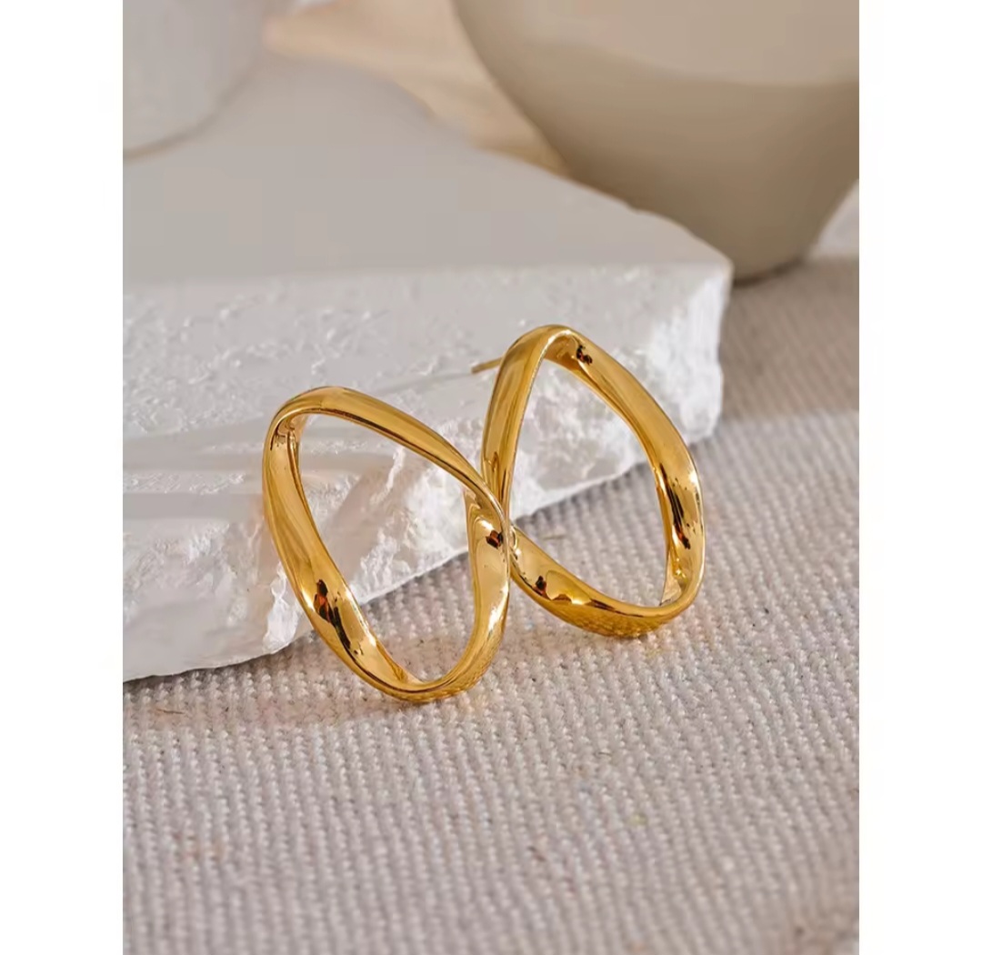 Pendientes Bronce - Dorados