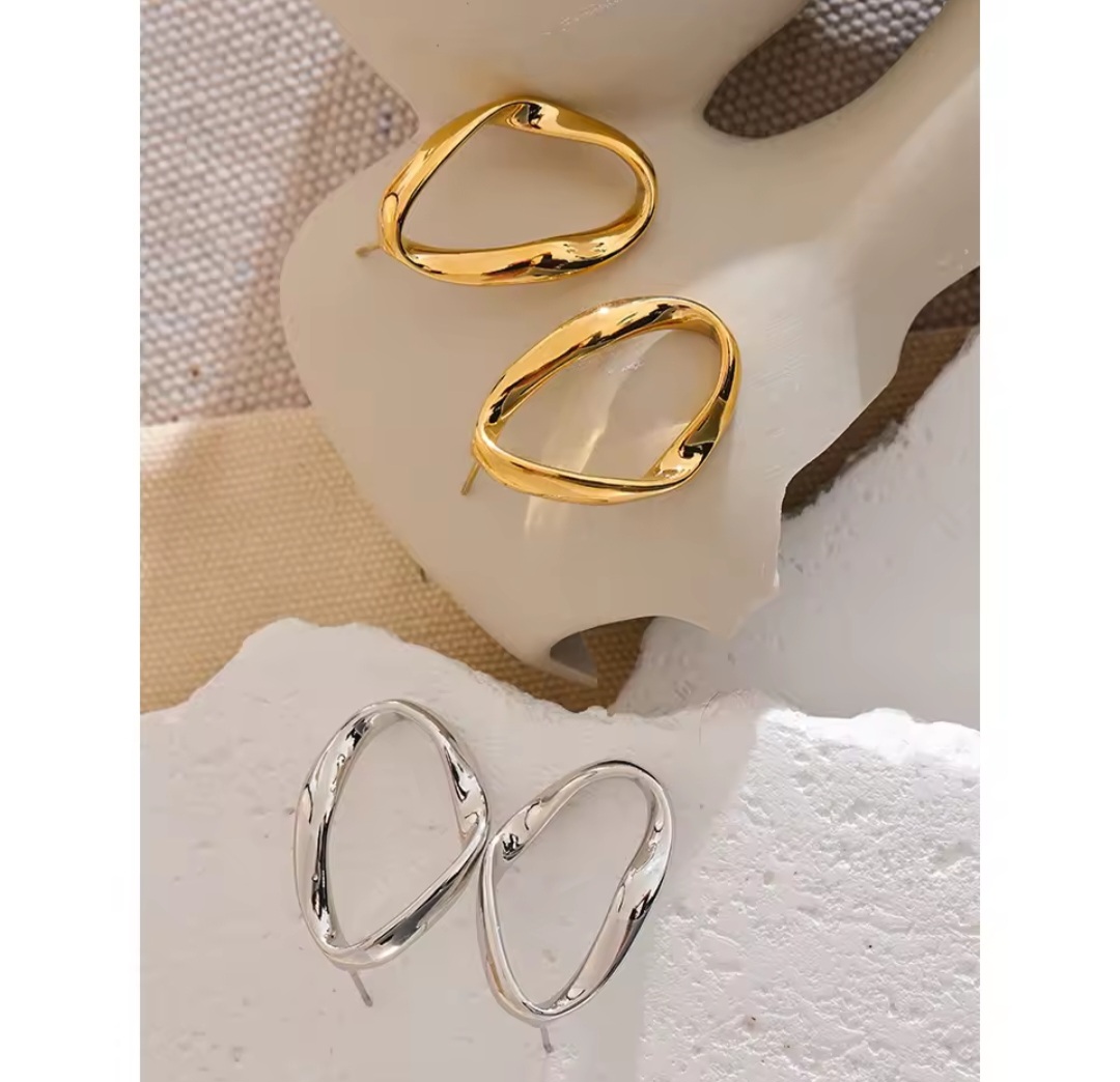 Pendientes Bronce - Dorados