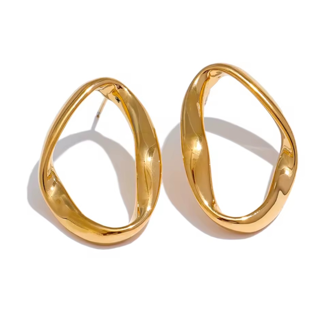 Pendientes Bronce - Dorados